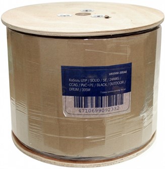 Кабель витая пара U/UTP 5e кат. 4 пары 5bites US5500-305AE 137502