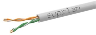 Кабель витая пара U/UTP 5e кат. 2 пары SUPRLAN 01-0225-4 137519