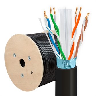 Кабель витая пара F/UTP 6 кат. 4 пары 5bites FS6570-305APE 137539