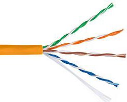 {{photo.Alt || photo.Description || 'Кабель витая пара U/UTP 5e кат. 4 пары Netlan EC-UU004-5E-LSZH-OR'}}