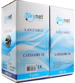 Кабель витая пара F/UTP 5e кат. 4 пары SkyNet CSP-FTP-LSLTx-4-CU 137643