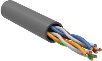 Кабель витая пара U/UTP 5 кат. 4 пары ITK BC1-C5E04-111-305-TL-R-G 137702