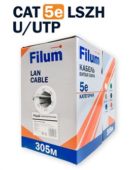 {{photo.Alt || photo.Description || 'Кабель витая пара U/UTP 5e кат. 4 пары Filum FL-PF-5E-UUTP4-24AWG-LSZH-305-GY'}}