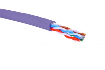 Кабель витая пара U/UTP 5 кат. 4 пары Eurolan 19C-U5-05VL-B305 137872