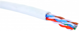Кабель витая пара U/UTP 5e кат. 4 пары Eurolan 19C-U5-12WT-B305 137887