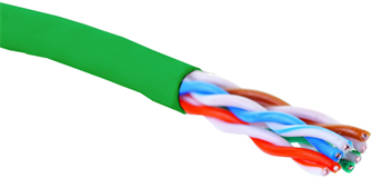 Кабель витая пара U/UTP 5e кат. 4 пары Eurolan 19C-U5-12GR-B305 137890