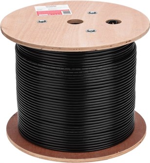 Кабель витая пара U/UTP 6a кат. 4 пары Cabeus UTP-4P-Cat.6a-SOLID-OUT-LSZH-UV 137948