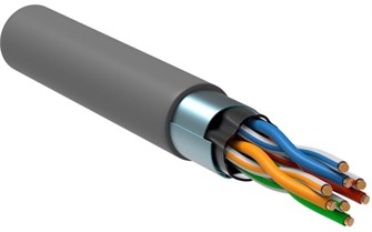 Кабель витая пара F/UTP 5e кат. 4 пары ITK LC1-C5E04-321-T-P-R 137976
