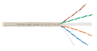Кабель витая пара U/UTP 6 кат. 4 пары NikoMax NMC 4140L-IY 138022