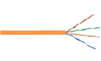 Кабель витая пара F/UTP 6 кат. 4 пары Lanmaster LAN-6EFTP-LSZH-OR 138023