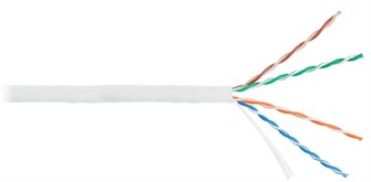 Кабель витая пара U/UTP 5e кат. 4 пары NikoMax NMC 9100C-WT 138035