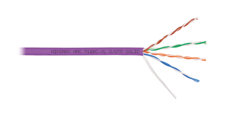 Кабель витая пара U/UTP 5e кат. 4 пары NikoMax NMC 9100C-VL 138037