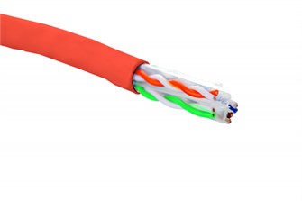 Кабель витая пара U/UTP 6 кат. 4 пары Eurolan 19C-U6-12RD-B305 138058