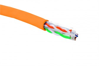 Кабель витая пара U/UTP 6 кат. 4 пары Eurolan 19C-U6-12OR-B305 138059