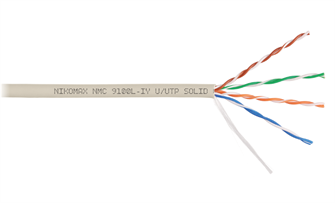 Кабель витая пара U/UTP 5e кат. 4 пары NikoMax NMC 9100L-IY 138060