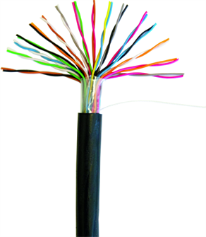 Кабель витая пара U/UTP 5 кат. 16 пар Netlan EC-UU016-5-PE-BK-3 138073