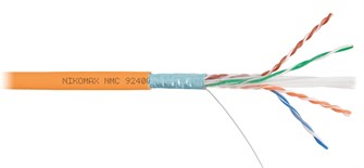 Кабель витая пара F/UTP 6 кат. 4 пары NikoMax NMC 9240C-OR 138119