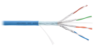 Кабель витая пара F/FTP 6a кат. 4 пары NikoMax NMC 4355C-IB 138126