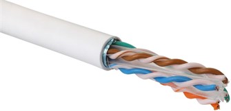 Кабель витая пара U/UTP 6a кат. 4 пары Eurolan 19C-UA-12WT-R500 138146