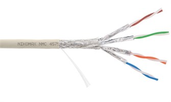 Кабель витая пара S/FTP 7A кат. 4 пары NikoMax NMC 4575L-IY 138169
