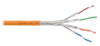 Кабель витая пара S/FTP 8 кат. 4 пары NikoMax NMC 9585C-OR 138174