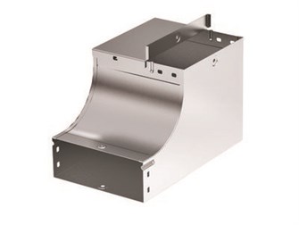 Угол верт. вверх 90°, правый переходник  DKC 37142K 138825