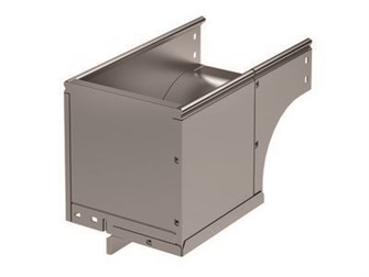 Угол верт. вниз 90°, правый переходник  DKC 37503K 138861