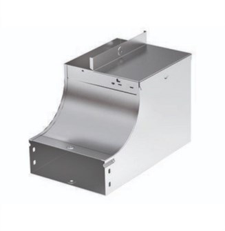 Угол верт. вверх 90°, левый переходник  DKC 37061KHDZ 139074