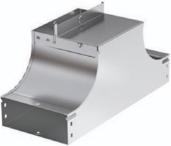 Ответвитель Т-образ., вверх, плоский  DKC 37222KHDZ 139233