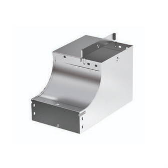 Угол верт. вверх 90°, правый переходник  DKC 37144KZL 139340