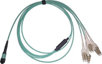 Кабель  Optiset C-MPO-4xLC-OM3-8F-3M 139998