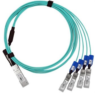 Соединитель  Optiset QSFP28-4xSFP28-AOC-3 140062