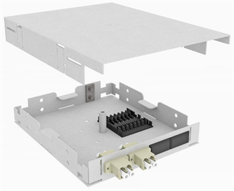 Кросс оптический настенный  TopLAN КРНМ-Top-04LC/U-OM2-GY 140165