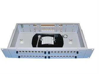 Кросс оптический стоечный  Vimcom СКРУ-1U19-A32-SC/SM-SP(24AD-SC+24PT-SС+24КДЗC) 140169