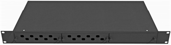 Кросс оптический стоечный  TopLAN КРС-Top-1U-16FC/ST-BK 140200