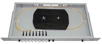 Кросс оптический стоечный  Vimcom СКРУ-1U19-A8/16-FC/SM-(8AD-FC+8PT-FС+8КДЗC) 140202