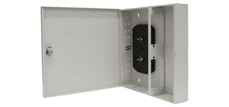 {{photo.Alt || photo.Description || 'Кросс оптический настенный с дверцей, с замком TELCORD КН-24/32 32-ST/MM-32-ST/UPC-MM50(OM4)-1-КУ-GY'}}