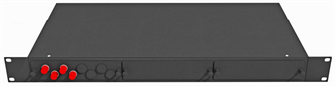Кросс оптический стоечный  TopLAN КРС-Top-1U-04FC/U-OS2-BK 140218