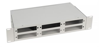 {{photo.Alt || photo.Description || 'Кросс оптический стоечный  Cabeus FO-CS-19-6FP-GY'}}