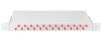 Кросс оптический стоечный  NikoMax NMF-RP24FCUS2-WS-ES-1U-GY 140246