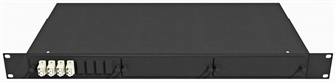 Кросс оптический стоечный  TopLAN КРС-Top-1U-08LC/U-OM2-BK 140262