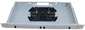 Кросс оптический стоечный  TopLAN КРС-Top-1U-08FC/U-OS2-GY 140278