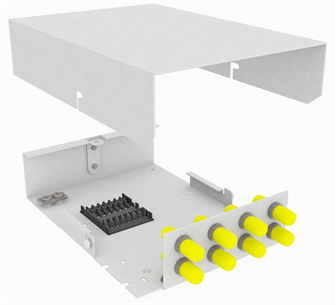 Кросс оптический настенный  TopLAN КРНМ-Top-08ST/U-OM2-GY 140287