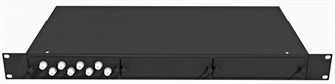 Кросс оптический стоечный  TopLAN КРС-Top-1U-08FC/U-OM2-BK 140292
