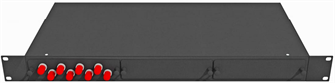 Кросс оптический стоечный  TopLAN КРС-Top-1U-08ST/U-OS2-BK 140299