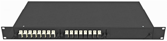 Кросс оптический стоечный  TopLAN КРС-Top-1U-16SC/U-OM2-BK 140360