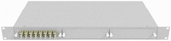 Кросс оптический стоечный  TopLAN КРС-Top-1U-16LC/U-OM2-GY 140369
