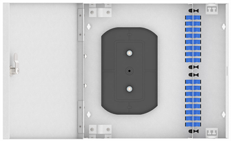 Кросс оптический настенный  TopLAN КРН-Top-16SC/U-OS2-GY 140407