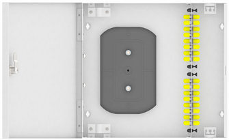 Кросс оптический настенный  TopLAN КРН-Top-16ST/U-OM2-GY 140414