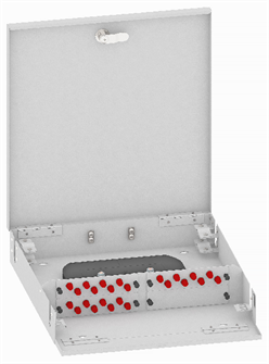 Кросс оптический настенный  TopLAN КРН-Top-24FC/U-OS2-GY 140441